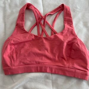 Lululemon Athletica Pink Sports Bra